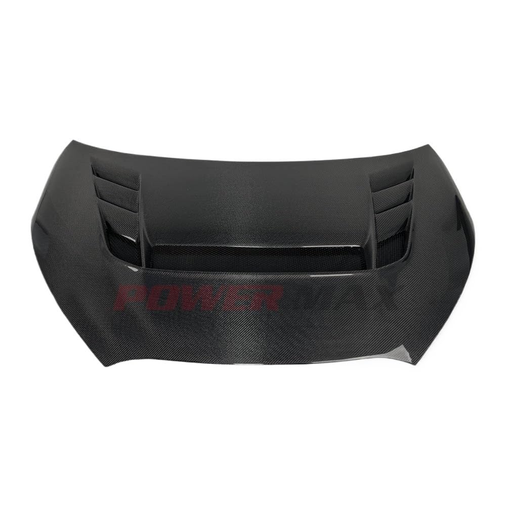 Kompatibel for Toyota Gr Yaris 2020–2024 Nass/geschmiedete Kohlefaser Varry Stil Motorhaube Autozubehör Front Motorhaube(Wet Carbon) von SaDity