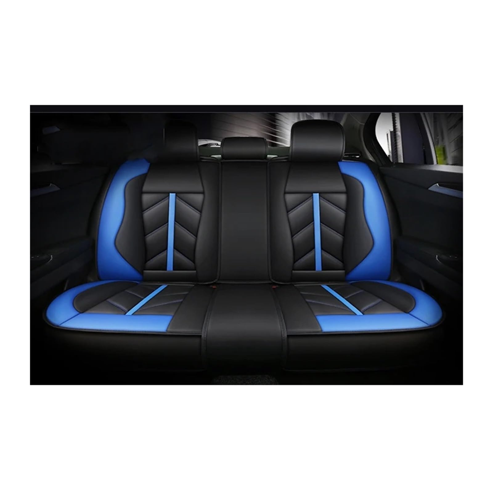 SaDity 5-Sitzer-Autositzbezüge kompatibel for Mazda 3 CX-5 2 5 6 CX-3 CX-4 CX-7 CX-9 MX-5 RX-8 Autozubehör Autowaren(C Back seat Cover) von SaDity