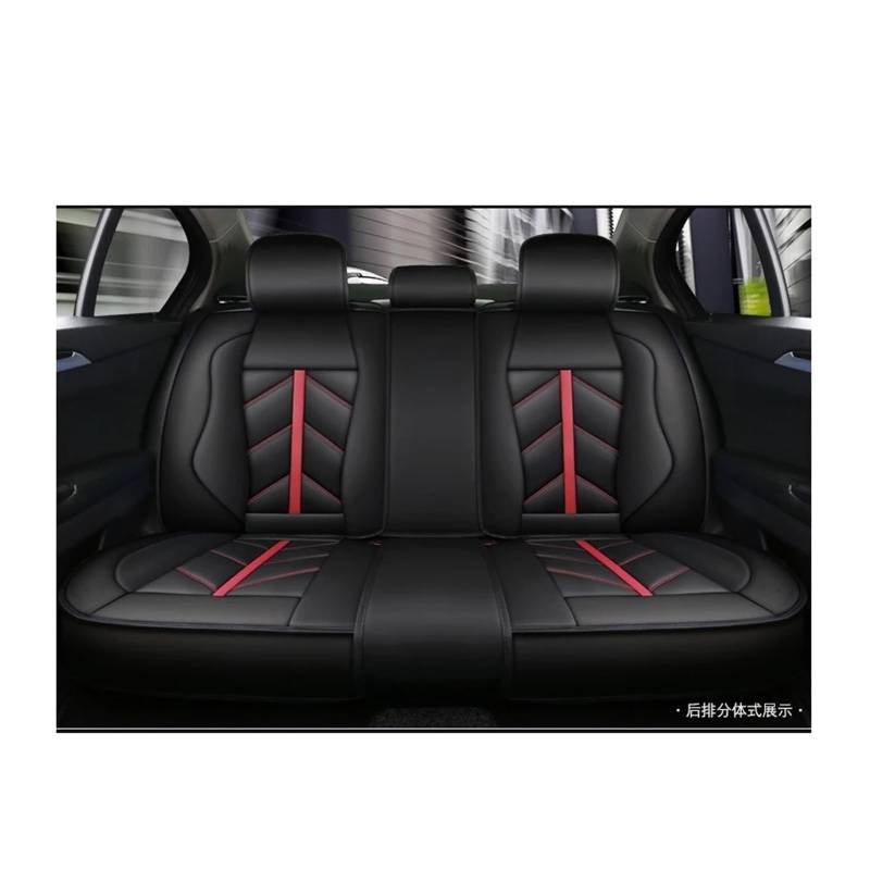 SaDity 5-Sitzer-Autositzbezüge kompatibel for Mazda 3 CX-5 2 5 6 CX-3 CX-4 CX-7 CX-9 MX-5 RX-8 Autozubehör Autowaren(H Back seat Cover) von SaDity