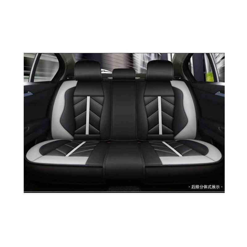 SaDity Autositzbezüge kompatibel for Mazda 2 3 6 Bk Bl 2010 2006 2015 Gh Gg 2009 2017 2020 CX-5 CX-7 CX-3 2015 CX-30 CX-50 Innenzubehör(E Back seat Cover) von SaDity