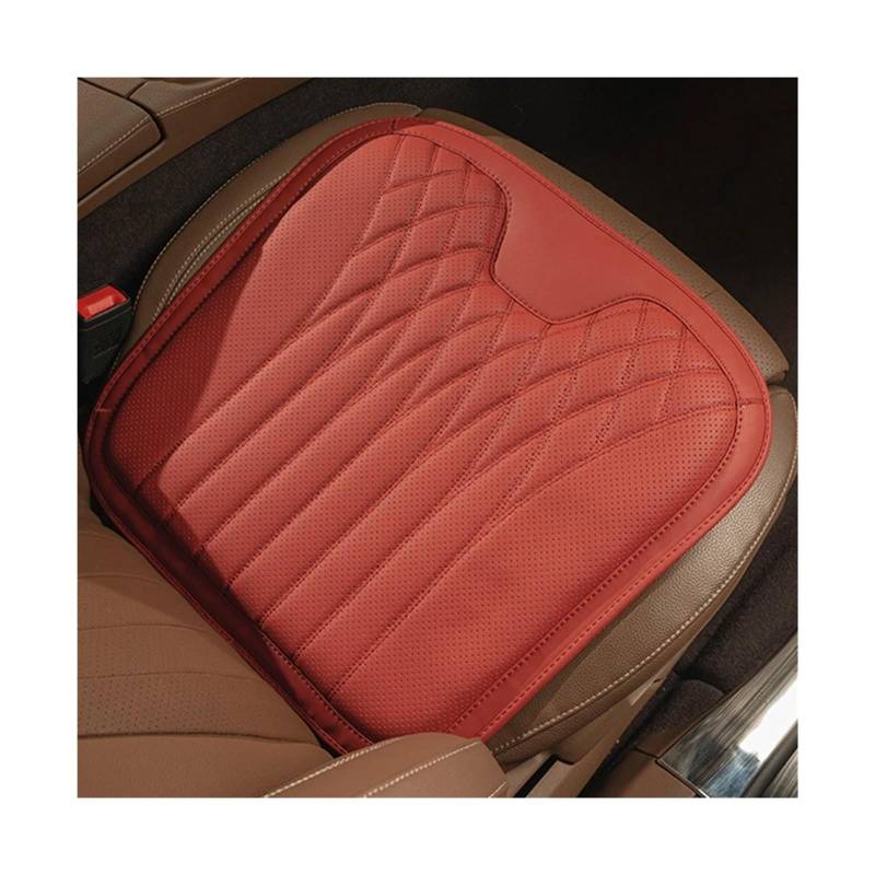 SaDity Universal Auto Sitz Abdeckung Leder Auto Lenden Unterstützung Kissen Lenden Kissen Komfortable Fahrer der Auto Sitz Taille Zurück Kissen(Red B) von SaDity