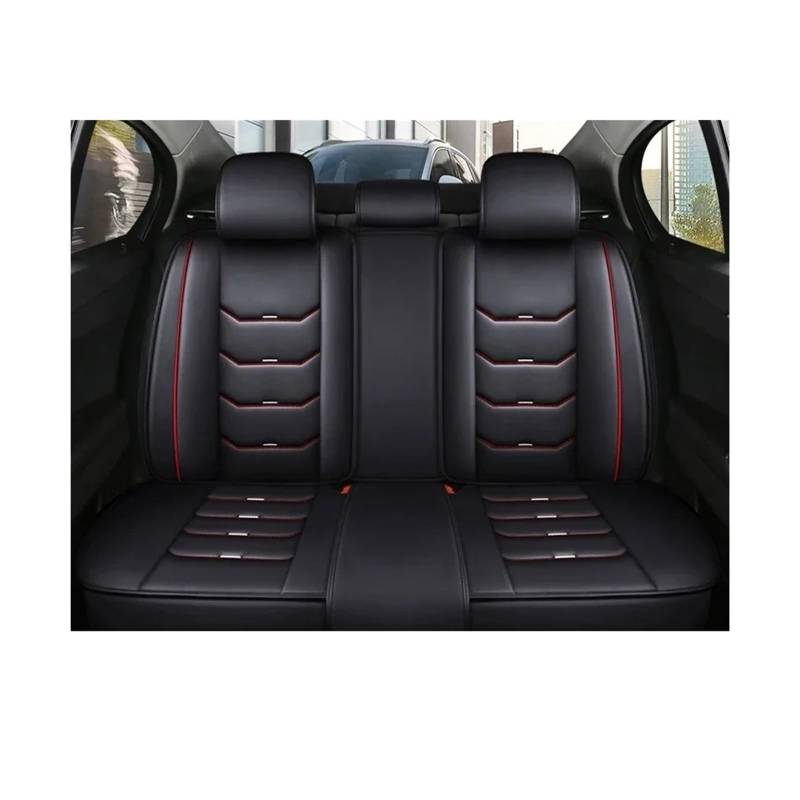 SaDity Universal-Autositzbezug kompatibel for Nissan alle Automodelle Qashqai Juke Leaf Armada Altima Cube Dualis Tiida Bluebird Autozubehör(Back Row 3seat) von SaDity