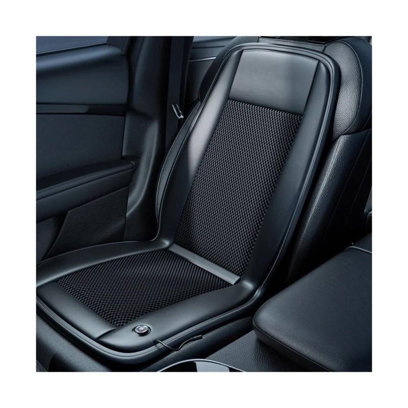 Universal Auto Belüftung Kissen Sommer Kühl Kissen 10 Stille Fans 3D Blasen Auto Sitz Kühl Weste Auto Innen Liefert(Black Right seat) von SaDity