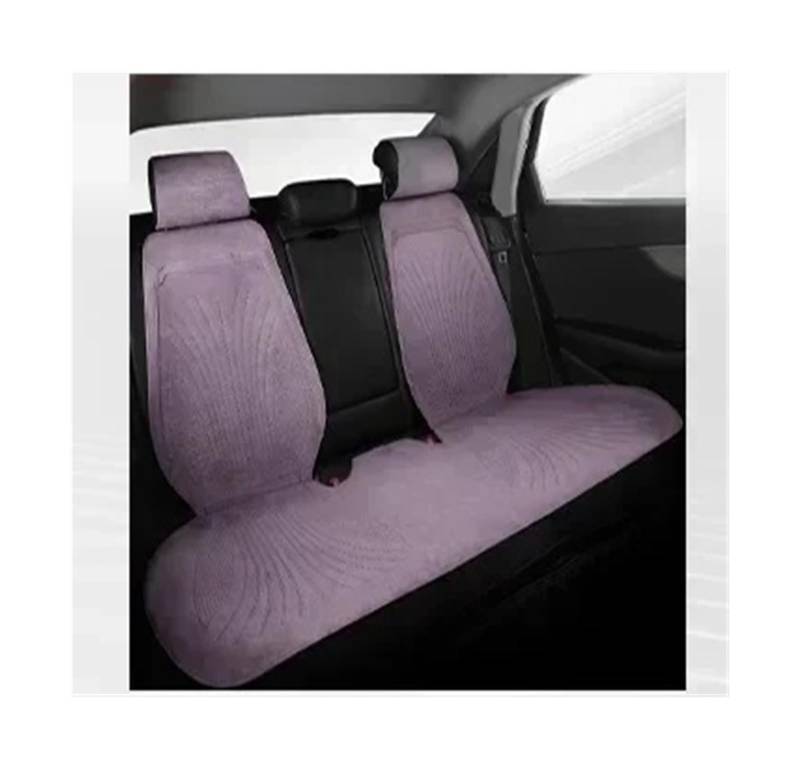 Universal Autositzbezug Wabenkissen Belüftungsblatt Sitzbezüge for Auto Coole Sitze Abdeckung Schutz Autos Zubehör(Purple Rear seat) von SaDity