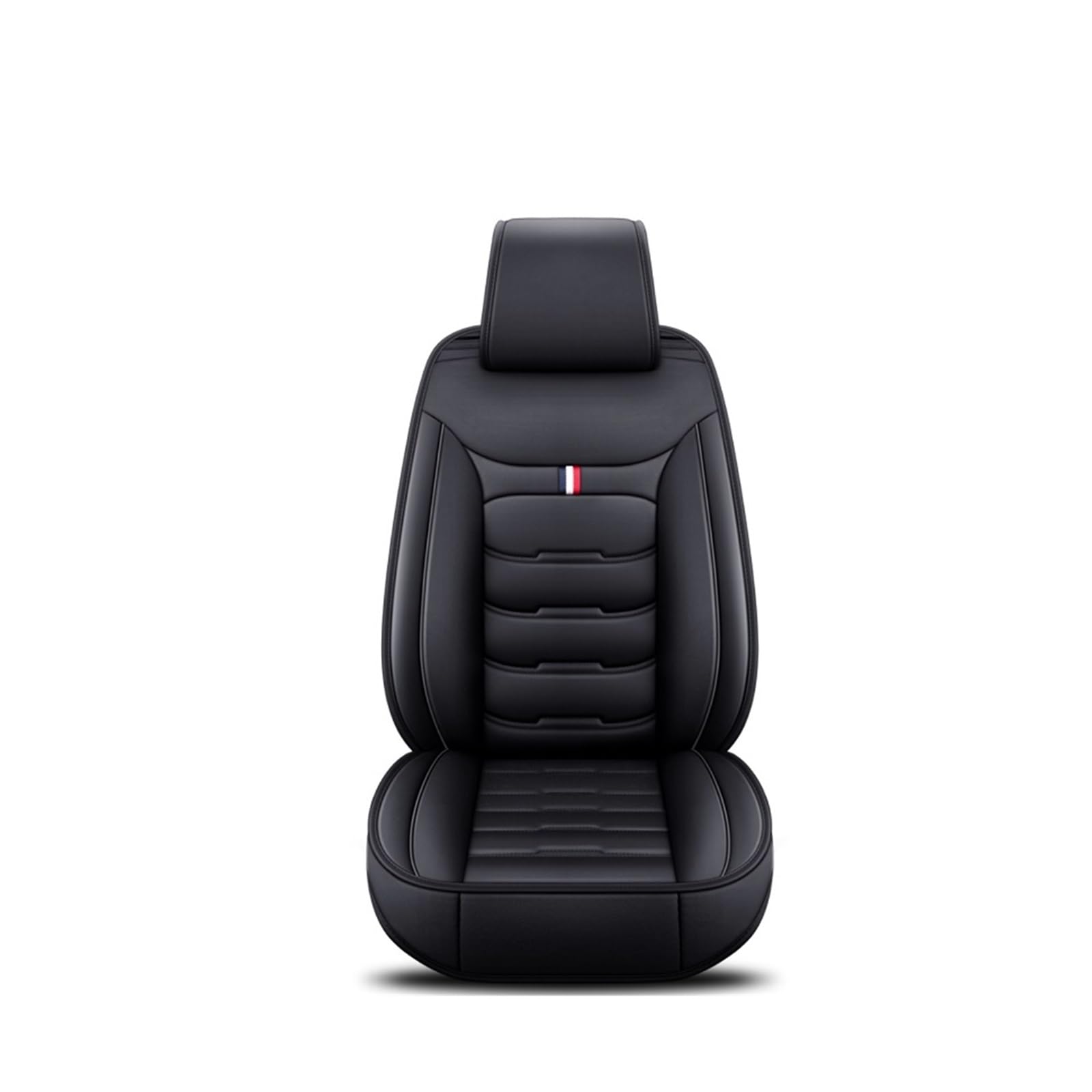 Universeller Autositzbezug, kompatibel mit BMW 3er-Serie, alle Automodelle E46 E90 E93 F30 F31 F34 F35 G20 G21 G28, Zubehör, Innendetails(Black 1 Seat) von SaDity