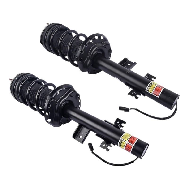 Vorne Links/Vorne Rechts/Hinten Links/Hinten Rechts OEM LR079420 Stoßdämpfer Strut Assys W/Elektrisch Kompatibel for Range Rover Evoque 12-18(Front Left) von SaDity