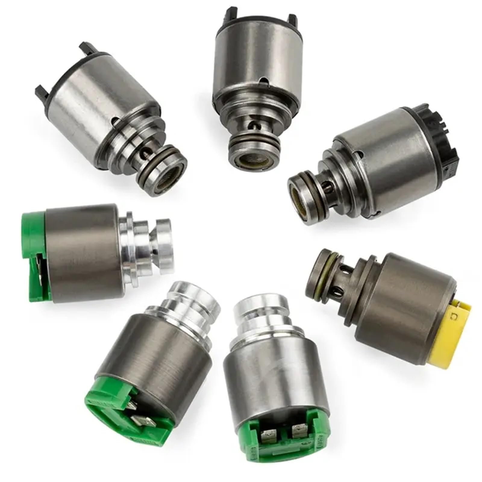 ZF5HP19 5HP19 01V Getriebemagnetventile mit internem Kabelbaum, kompatibel for S4 S6 RS6 A8, kompatibel for BMW 5er Z4 0501314432 0501316463(7pcs Solenoids) von SaDity