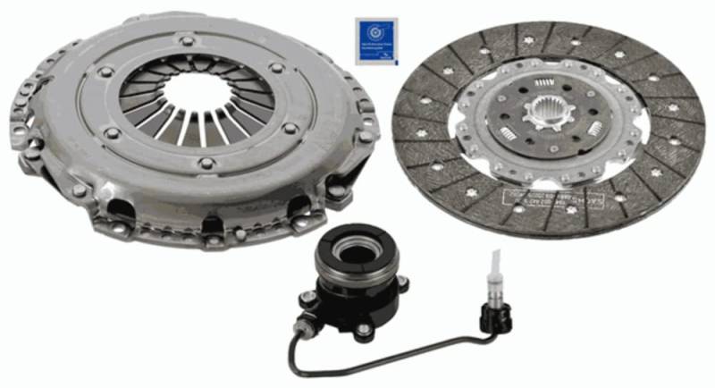 SACHS Kupplungssatz 3000 990 264, OE-Qualität, Kupplungssatz-Austausch beim Auto von SACHS