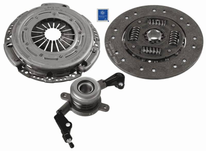 SACHS Kupplungssatz 3000 990 353, OE-Qualität, Kupplungssatz-Austausch beim Auto von SACHS