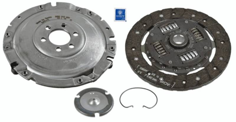 SACHS Kupplungssatz 3000 286 001, OE-Qualität, Kupplungssatz-Austausch beim Auto von SACHS