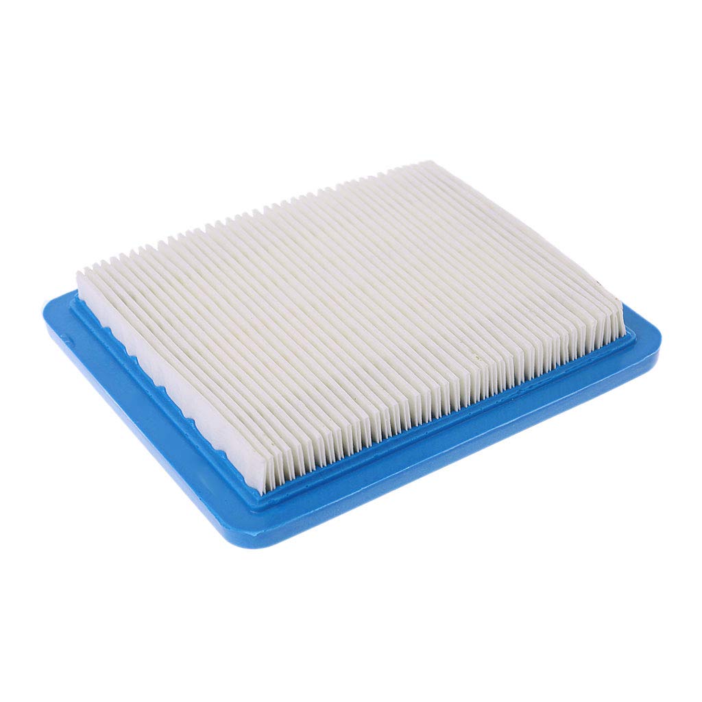 Saddgo 1 Packung Luftfilter Rasenmäher Luftfilter Luftfilter Luftreiniger 13 cm Länge Blau & Weiß Geeignet für 491588 4915 Vergaser Hecke Freischneider Kettensäge Kettensäge Ersatz von Saddgo