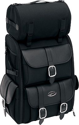 Saddlemen S3500 Deluxe, Sissybar-Tasche - Schwarz von Saddlemen