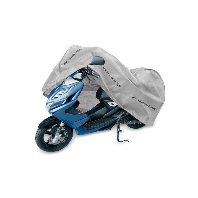 Roller Abdeckplane Motorradabdeckung Motorradgarage M 170-185 cm Grau Wasserfest & Extrastark Outdoor Abdeckplane gegen Regen Schnee Wind UV-Strahlung Laub und anderen Schmutz von Saferide