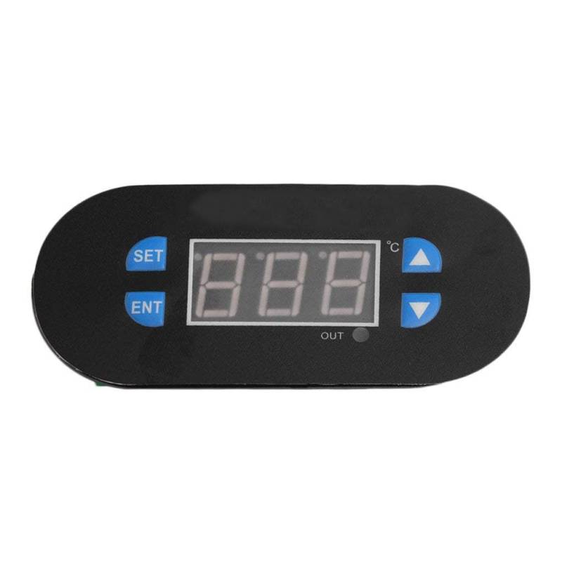 Digital Thermostat Temperaturregler -55~120°C, Heizen/Kühlen Temperierschalter Modul Bord Temperature Controller mit NTC 10K Sensor, 24V DC [Bleu] von SagaSave