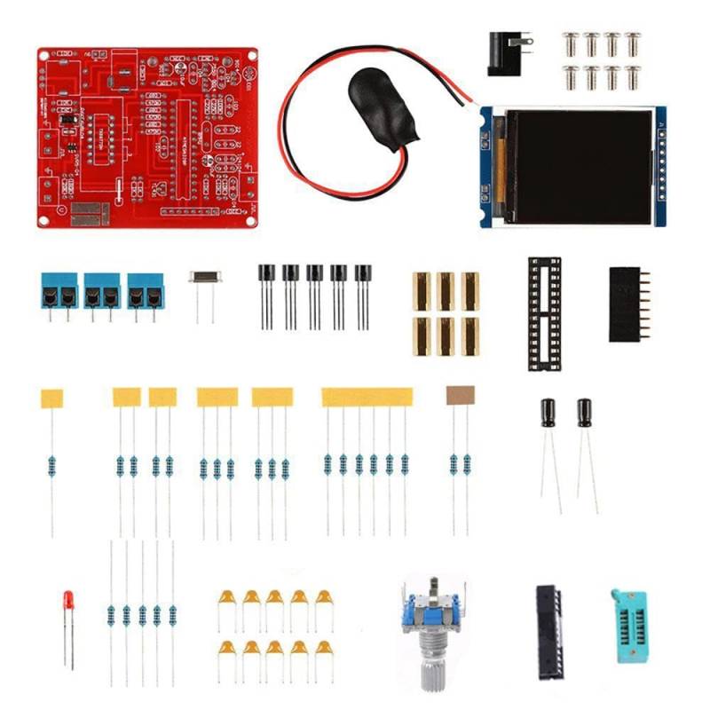 SagaSave Transistor Tester - Elektronik-Testgerät - Messgerät - NPN/PNP-Transistor, FET, Diode, Kondensator, Thyristor, SCR - Signalgenerator, Frequenzmesser von SagaSave