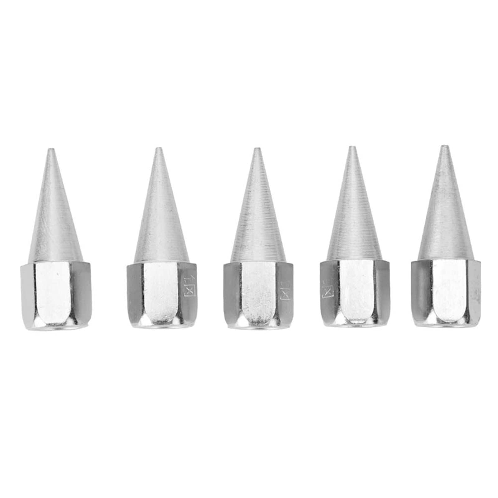 5PCS Metall Ersatz Fett Spitze Düse Fitting Nippel Fett Pistole Schmierung Zubehör von Sahgsa