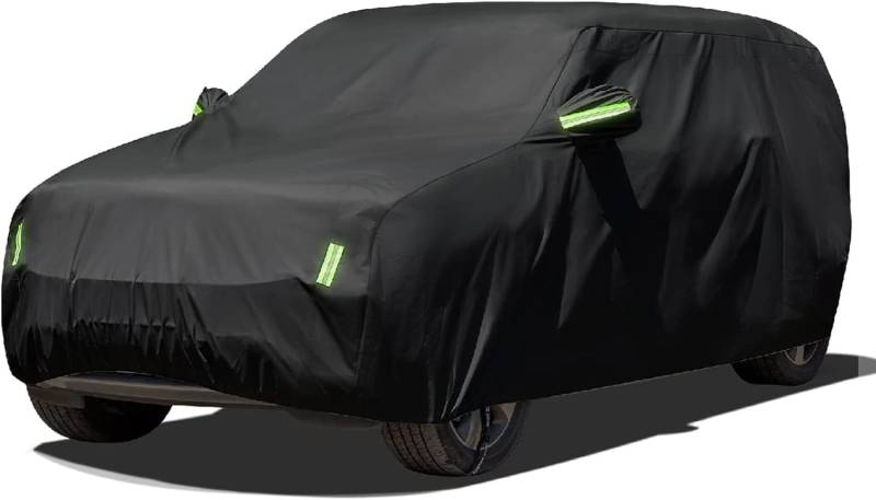 Autoabdeckung Kombi, Autogarage Car Cover Vollgarage Ganzgarage Autoplane Kombi,Wasserdicht Autoabdeckplane,Phosphoreszierend Auto Abdeckplane Schutzhülle Abdeckung Plane für Auto,Autohülle PKW Kombi von Sailnovo