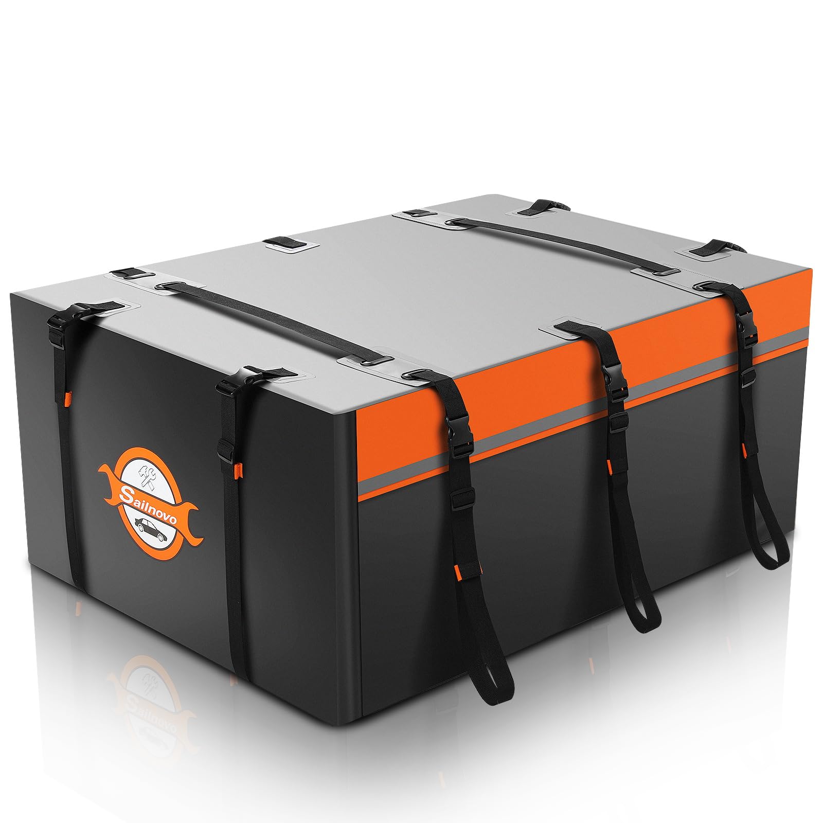 Sailnovo Roof Bag Box Soft-Shell Carrier 21 piedi cubi Con/Senza portapacchi von Sailnovo