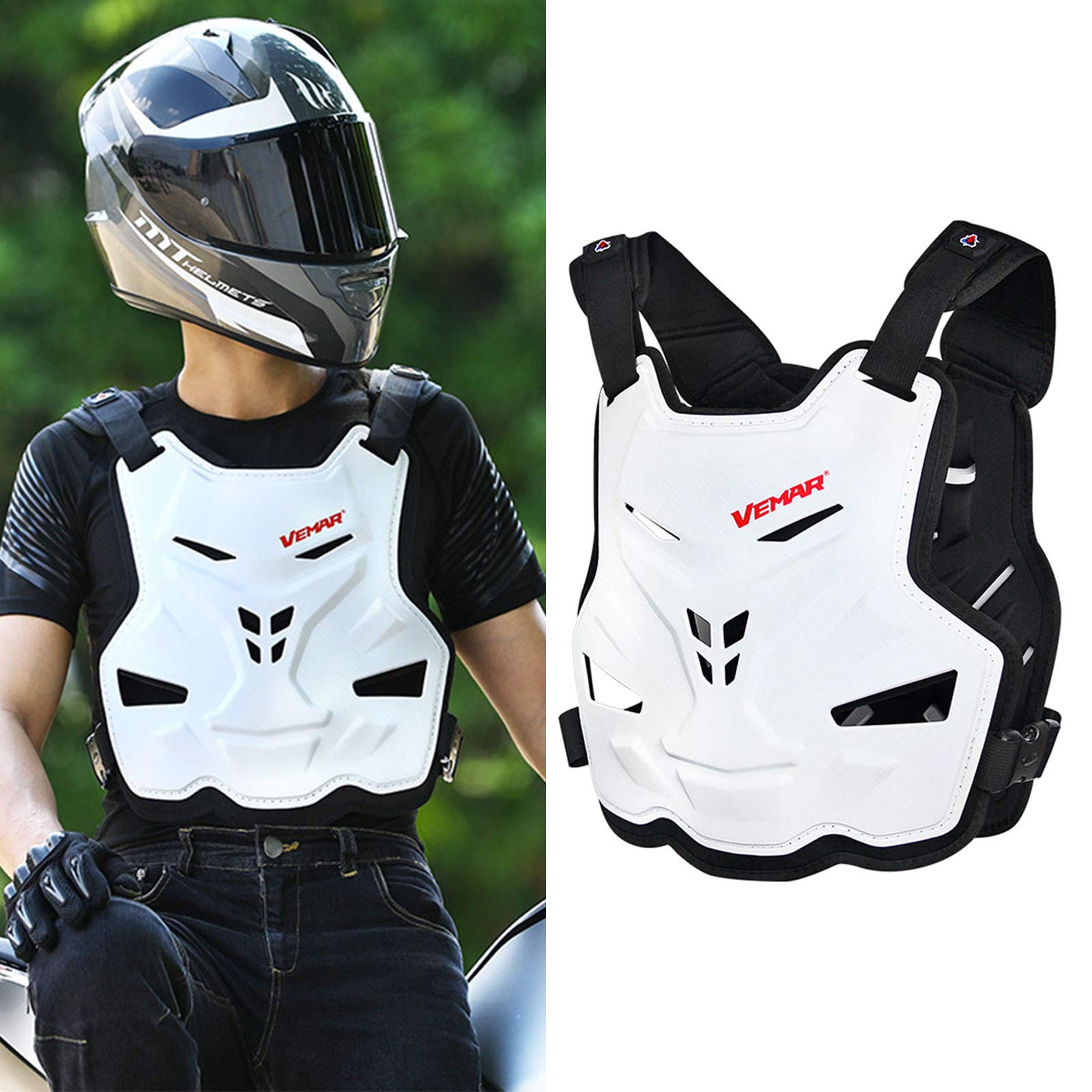 Saiyana Unisex Körperschutz Für Erwachsene Straßenfahrrad Brustschutz Rennen Radfahren Körperschutz Dirt Bike Weste von Saiyana