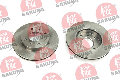 Sakura Bremsscheibe [Hersteller-Nr. 604-10-4080] für Nissan von Sakura