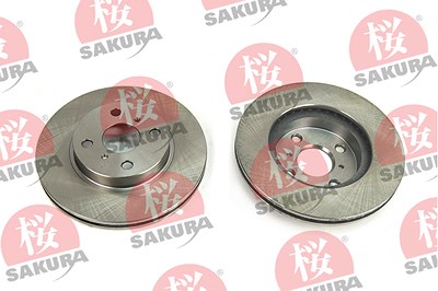 Sakura Bremsscheibe [Hersteller-Nr. 604-20-3850] für Toyota von Sakura