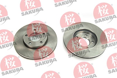 Sakura Bremsscheibe [Hersteller-Nr. 604-30-3690] für Mazda von Sakura