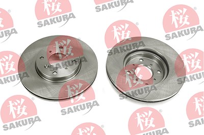 Sakura Bremsscheibe [Hersteller-Nr. 604-40-6627] für Honda von Sakura