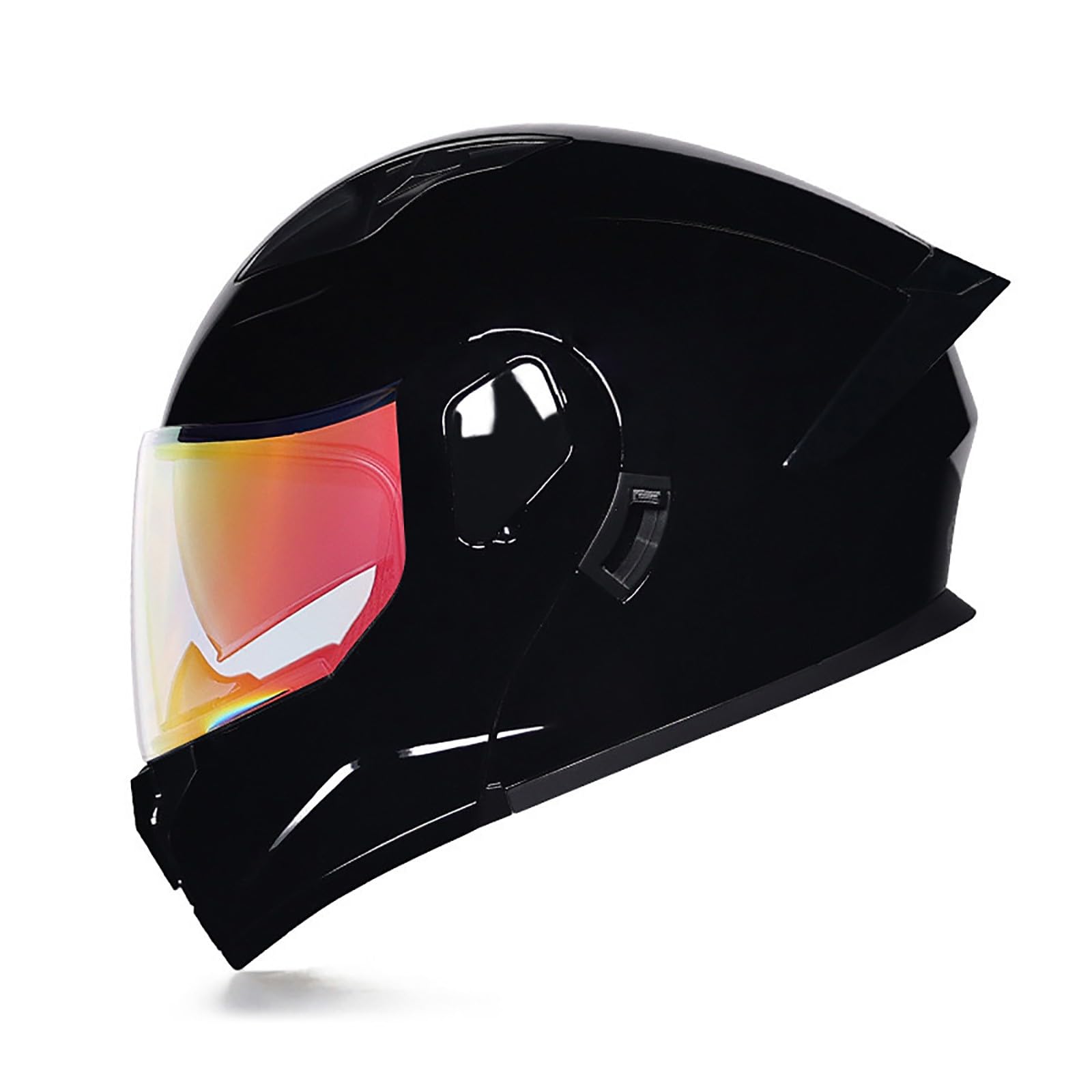 Motorradhelm Integrierter Klapphelm Doppelvisier Modularer Helm DOT/ECE Zertifiziert Flip Vollvisierhelm Motorrad Schutzhelm Helm Motocross Helm Für Männer und Frauen(Color:E,Size:L(57-58cm)) von Salagt