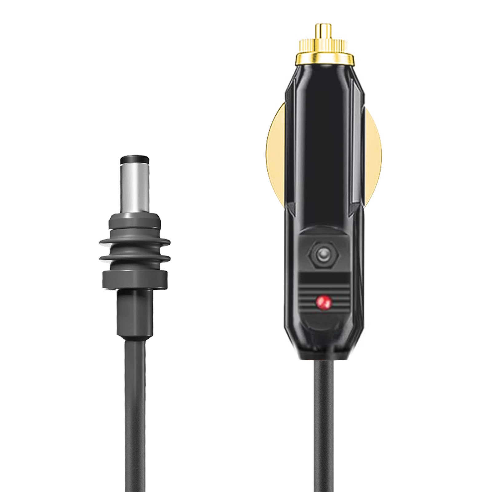 DC-Auto-Stromkabel, 18 AWG DC-Verlängerungskabel, DC-Stromversorgung für LKW, Busse, LKW, Schiffe, Kabel, Plug-and-Play (10M) von Saluaqui