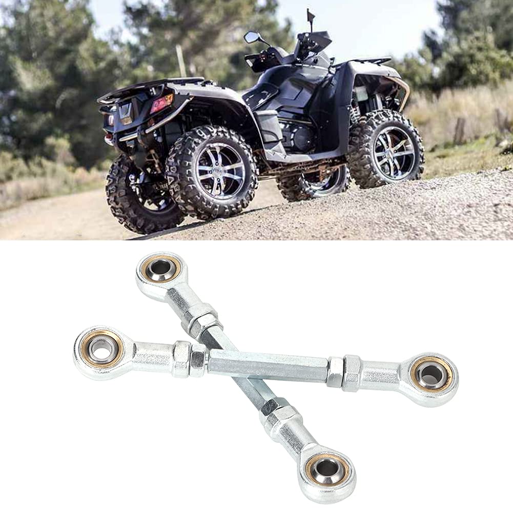 Premium Lenkungs-Spurstangen-Kit Kugelgelenk für 49 Elektrisches Mini-ATV und Go-Kart – Robuste, 150 Mm Bis 170 Mm Verstellbare Metallkonstruktion, Hervorragende Verarbeitung von Saluaqui