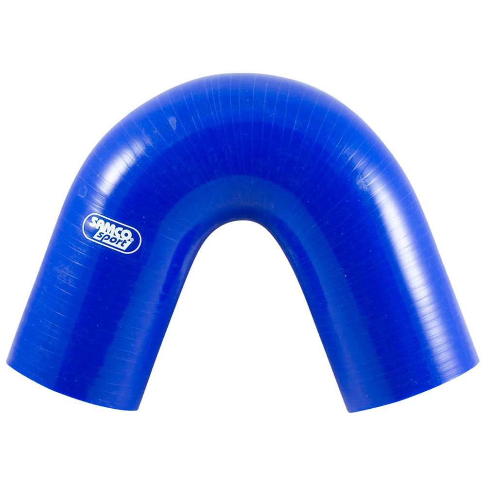 Samco Silikonschlauch 135 Grad Ecke - Länge 63mm - Ø9.5mm - Blau von Samco Sport