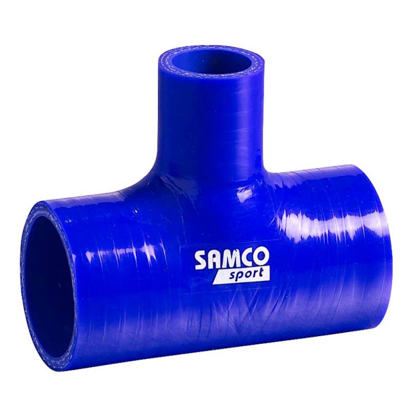Samco Silikonschlauch T-Stück 25mm - Länge:102mm - Ø76mm - Blau von Samco Sport