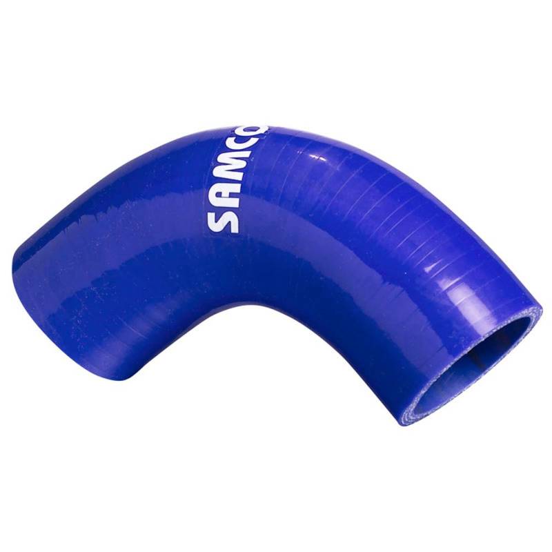 Samco Silikonschlauch 90 Grad Ecke - Länge 102mm - Ø35mm - Blau von Samco Sport