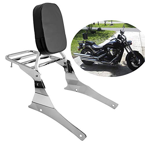 Samger Samger Motorrad Sissy Bar mit Gepäckträger Rückenlehne Kissen von Samger Samger