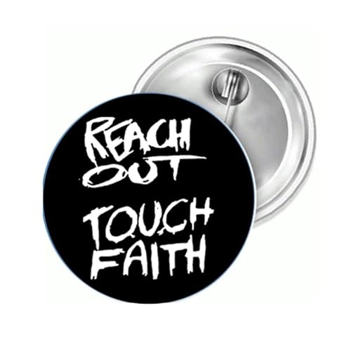 Reach Out Touch Faith Famous Song Button 25 mm von Sammys Shirt Store