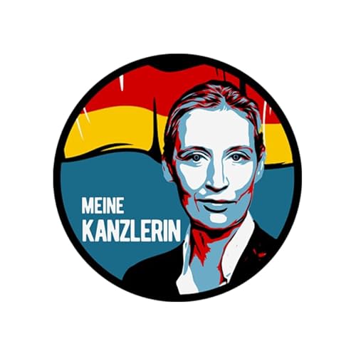 Sammys Shirt Store Alice Weidel-Meine Kanzlerin Aufnäher 10 cm von Sammys Shirt Store