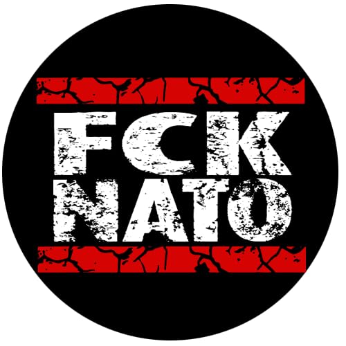 Sammys Shirt Store FCK NATO North Atlantic Vinyl-Aufkleber Sticker für Auto wetterfest 10cm von Sammys Shirt Store