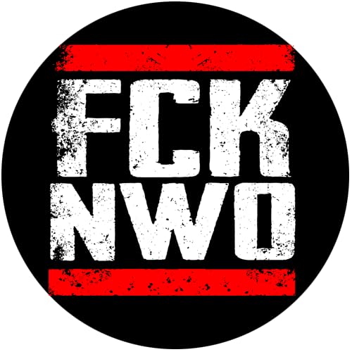 Sammys Shirt Store FCK NWO Neue Weltordnung Vinyl-Aufkleber Sticker für Auto wetterfest 10cm von Sammys Shirt Store