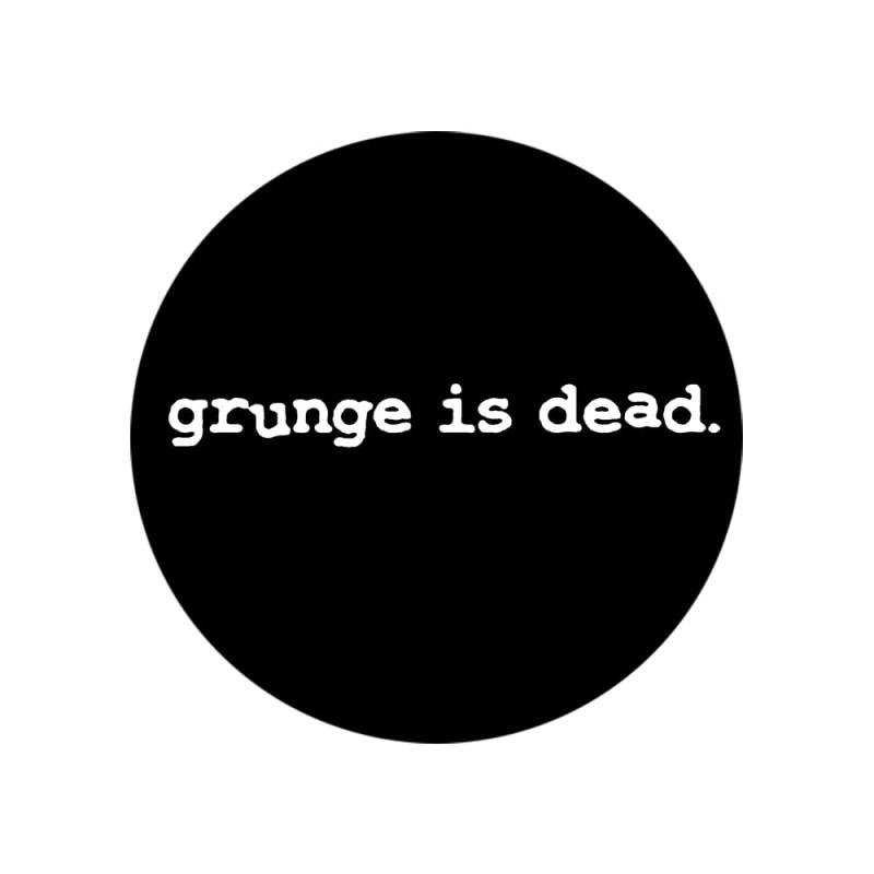 Sammys Shirt Store Grunge is Dead Kurt Musik Music Legendary Rock Kurt Smells Like Club 27 Aufkleber 24 cm von Sammys Shirt Store