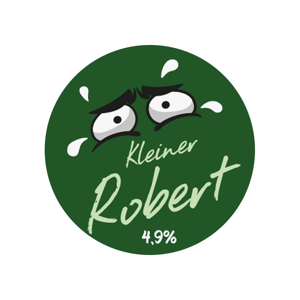 Sammys Shirt Store Kleiner Robert 4,9% TV-Duell Weidel Aufnäher 10 cm von Sammys Shirt Store