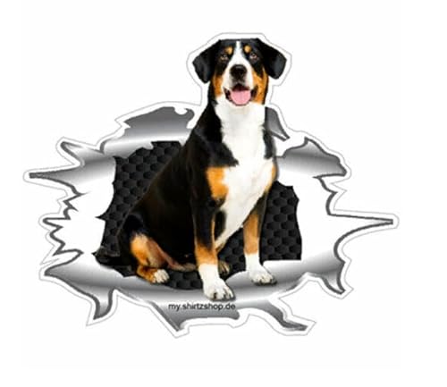 Sammys Shirt Store Mein Bester Freund an Bord-Entlebucher Sen Vinyl-Aufkleber Sticker für Auto 10cm von Sammys Shirt Store