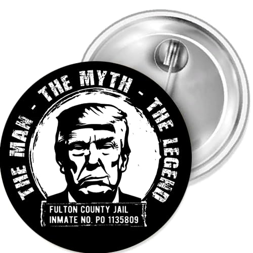 Sammys Shirt Store Trump-The Man, The Myth, The Legend Button 25 mm von Sammys Shirt Store