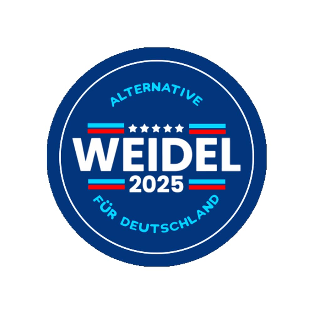 Sammys Shirt Store Weidel 2025-Alternative für Deutschland Aufkleber 24 cm von Sammys Shirt Store