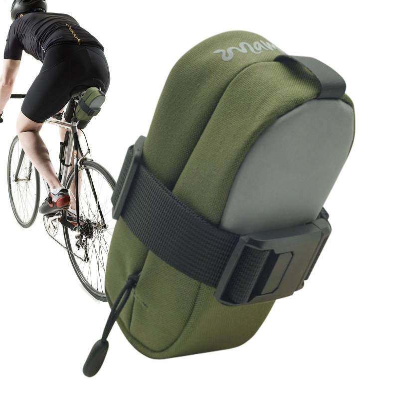 Fahrradsatteltasche – Kompakte Magnetschnalle Fahrradsattel Pack – Outdoor-Reitzubehör Reißverschluss Fahrradsitz Hintertasche für Rennrad von Samuliy