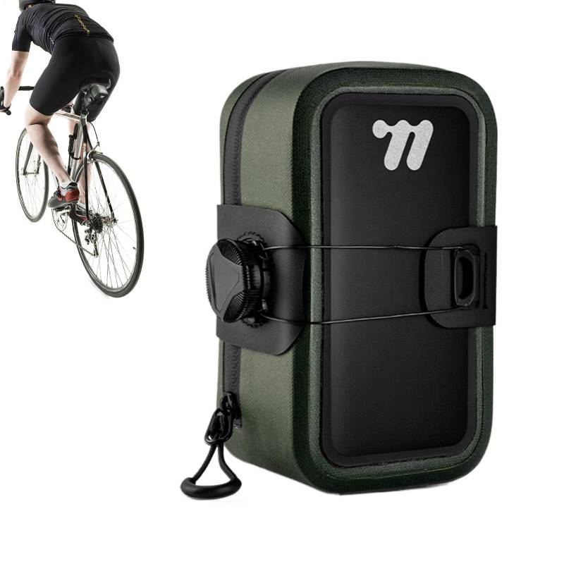 Samuliy Untersitztasche für Fahrrad | Mountain-Reittasche unter dem Sitz – leichte Mountainbike-Aufbewahrungszubehör für Reisen, Outdoor, Schule von Samuliy