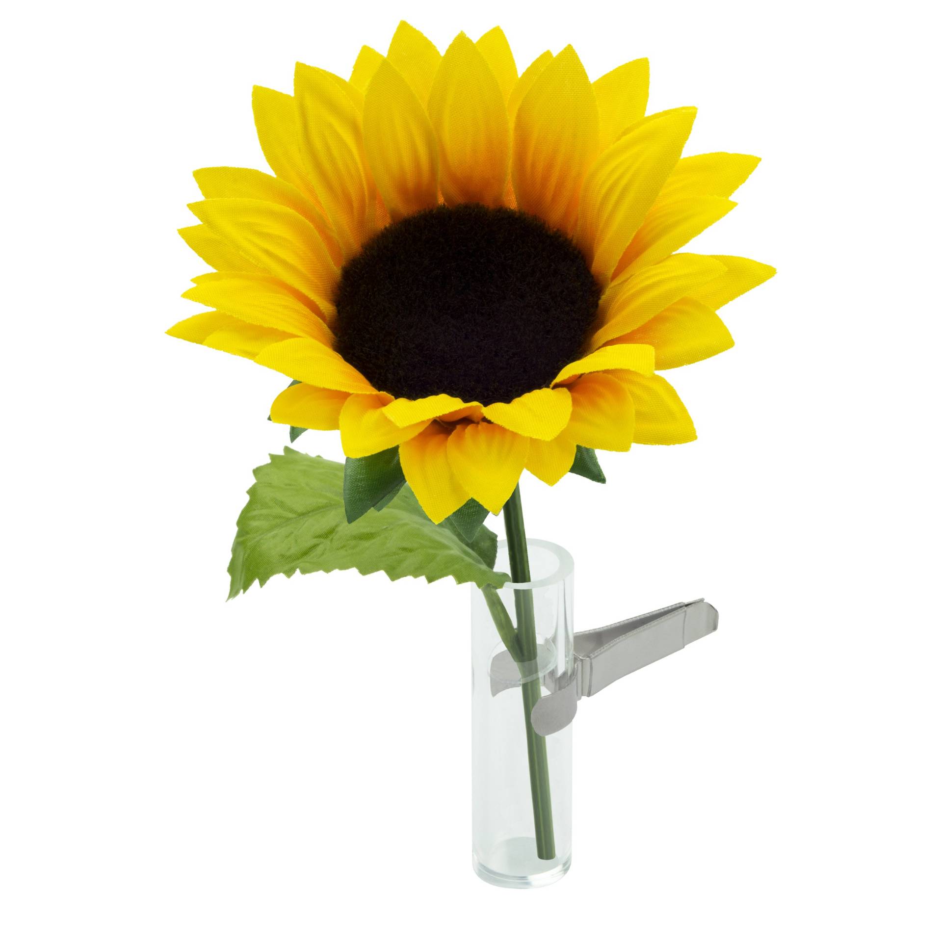 SANDINI Autovase mit Seidenblume/Kultblume Passend für jedes Auto von SANDINI