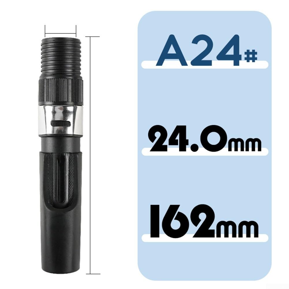 Simplistic Design Spinner Rollenhalter aus ABS-Material kompatibel mit verschiedenen Größen von Angelrutengriffen (16 26 mm) (A 24) von Sandyseptember