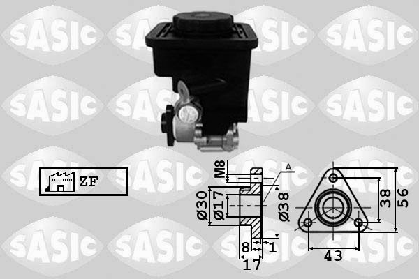 Hydraulikpumpe, Lenkung Sasic 7076050 von Sasic