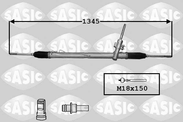 Lenkgetriebe Sasic 7176060 von Sasic