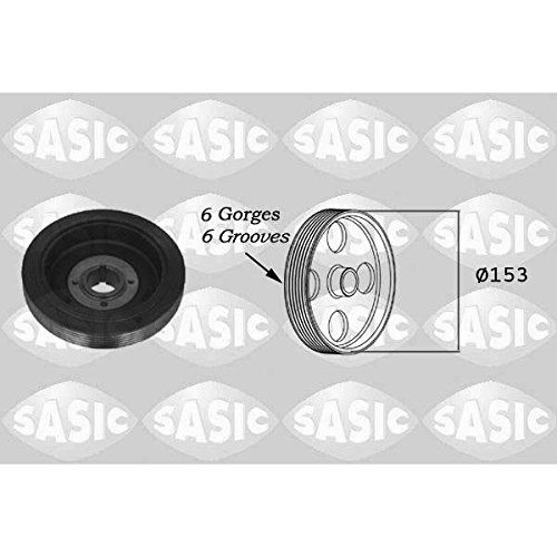 Sasic 5150 K40 Riemenscheibe, Kurbelwelle von Sasic